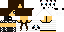 Minecraft skin texture, 64x32 legacy pixels