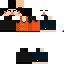 Minecraft skin texture, 64x64 pixels
