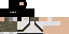 Minecraft skin texture, 64x32 legacy pixels