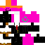 Purple Minecraft skin texture, 64x64 pixels
