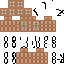 Minecraft skin texture, 64x64 pixels
