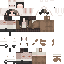Minecraft skin texture, 64x64 pixels