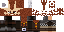 Minecraft skin texture, 64x32 legacy pixels