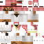 Minecraft skin texture, 64x64 pixels