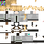 Minecraft skin texture, 64x64 pixels