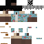 Minecraft skin texture, 64x64 pixels