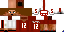 Minecraft skin texture, 64x32 legacy pixels
