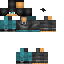 Minecraft skin texture, 64x64 pixels