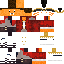 Minecraft skin texture, 64x64 pixels