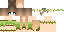 Minecraft skin texture, 64x32 legacy pixels