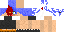 Minecraft skin texture, 64x32 legacy pixels