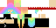 Minecraft skin texture, 64x32 legacy pixels