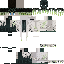 Minecraft skin texture, 64x64 pixels