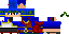Minecraft skin texture, 64x32 legacy pixels