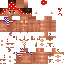 Minecraft skin texture, 64x64 pixels
