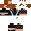 Minecraft skin texture, 64x64 pixels