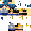 Minecraft skin texture, 64x64 pixels