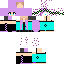 Minecraft skin texture, 64x64 pixels