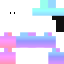 Minecraft skin texture, 64x64 pixels