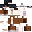 Minecraft skin texture, 64x64 pixels