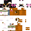 Minecraft skin texture, 64x64 pixels