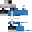 Minecraft skin texture, 64x64 pixels