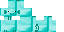 Minecraft skin texture, 64x32 legacy pixels