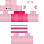 Minecraft skin texture, 64x64 pixels