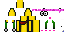 Minecraft skin texture, 64x32 legacy pixels