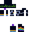 Minecraft skin texture, 64x64 pixels