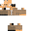 Minecraft skin texture, 64x64 pixels