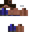 Minecraft skin texture, 64x64 pixels