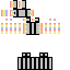 Minecraft skin texture, 64x64 pixels