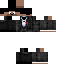 Minecraft skin texture, 64x64 pixels