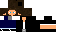 Minecraft skin texture, 64x32 legacy pixels
