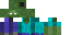 Minecraft skin texture, 64x32 legacy pixels