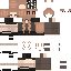 Minecraft skin texture, 64x64 pixels