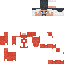 Minecraft skin texture, 64x64 pixels