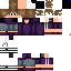 Minecraft skin texture, 64x64 pixels