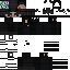 Minecraft skin texture, 64x64 pixels