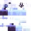 Classic Minecraft skin texture, 64x64 pixels