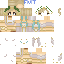 Minecraft skin texture, 64x64 pixels