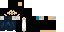 Minecraft skin texture, 64x32 legacy pixels