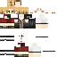 Minecraft skin texture, 64x64 pixels