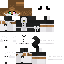 Minecraft skin texture, 64x64 pixels