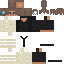 Minecraft skin texture, 64x64 pixels