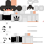 Minecraft skin texture, 64x64 pixels