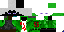 Minecraft skin texture, 64x32 legacy pixels