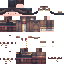 Minecraft skin texture, 64x64 pixels