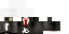Minecraft skin texture, 64x32 legacy pixels